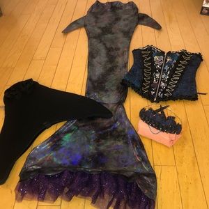 MERMAID COSTUME {HAND-MADE}
